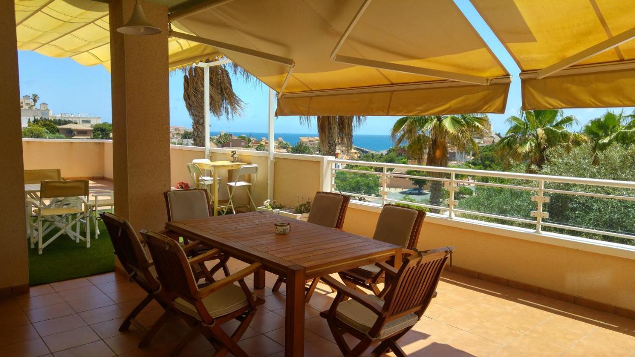 Apartamento Con 129M2 De Terraza Con Vistas Cabo de Palos Exterior foto